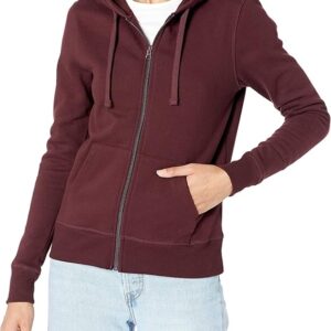 Womens Fleece Full-Zip Hoodie (Available in S,M,L and Plus Size)
