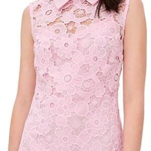 Self Portrait Women's Lace Collared Mini Dress